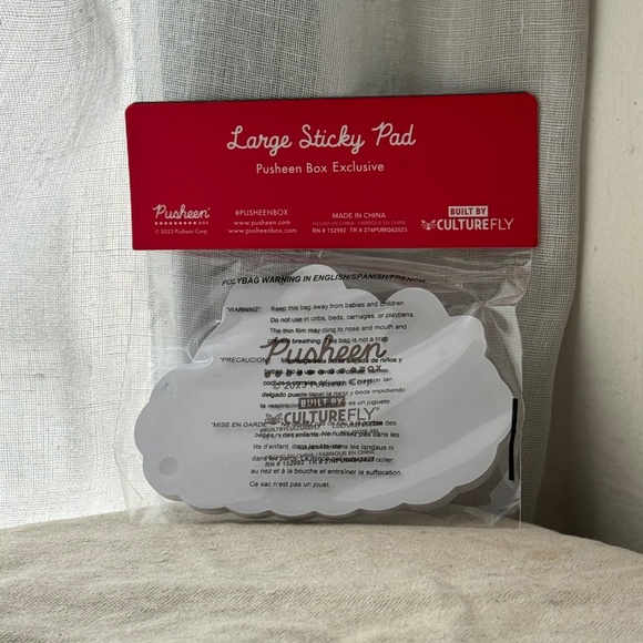 Pusheen Large Sticky Pad (Sticky Notes) Christmas Theme - Picture 2 of 2